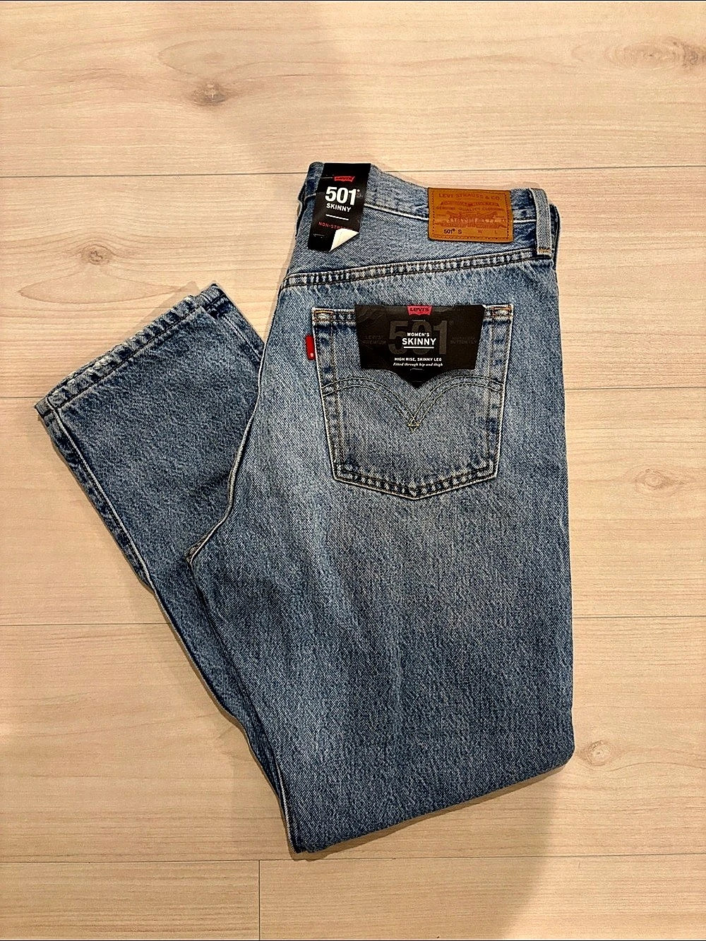 Levi's 501 Skinny High Rise
